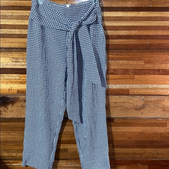 L Love Pants - Gingham checked pants